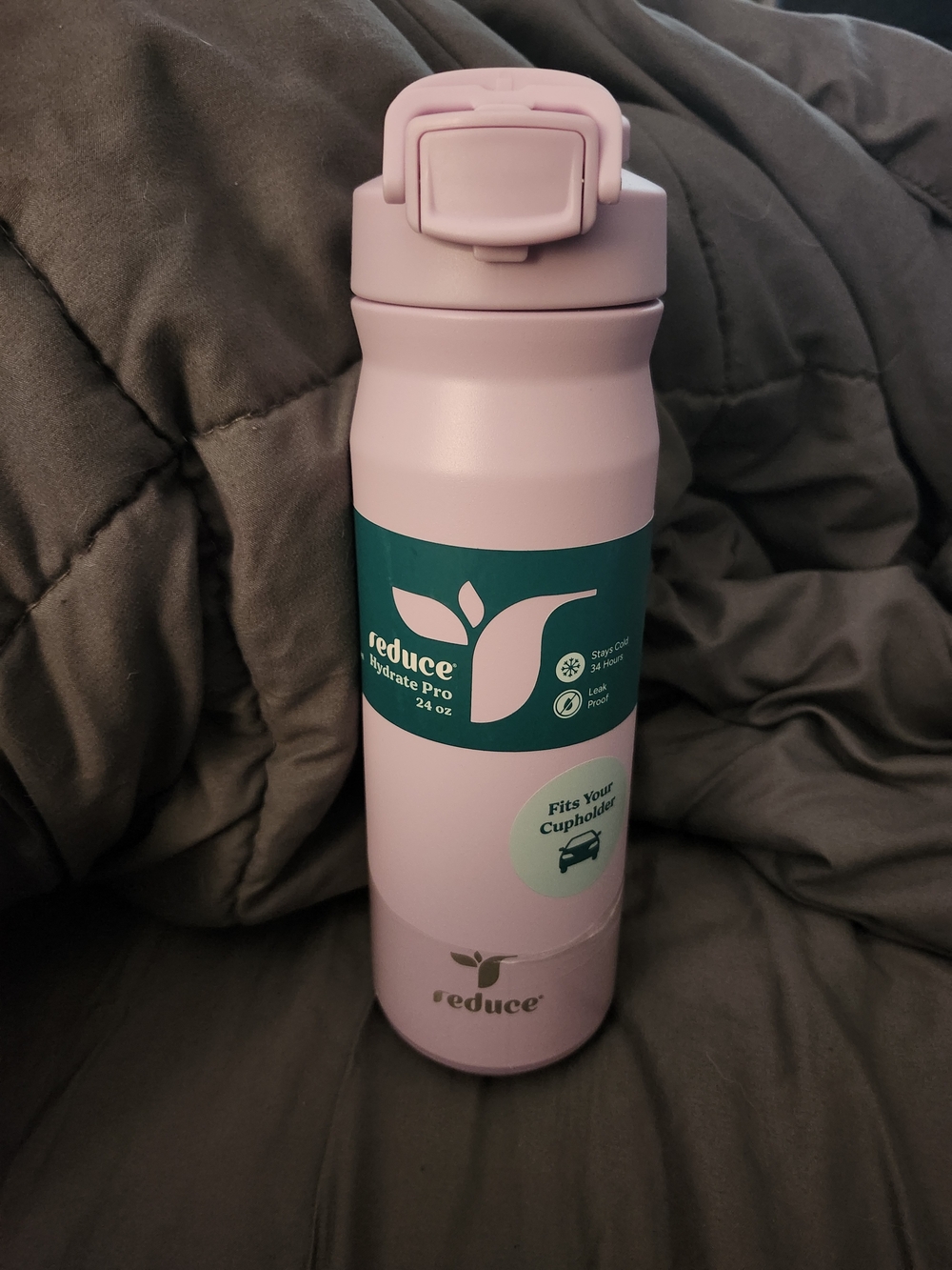 Reduce Hydrate Pro Water Bottle 24oz Pink Color Brand New Straw Bottle